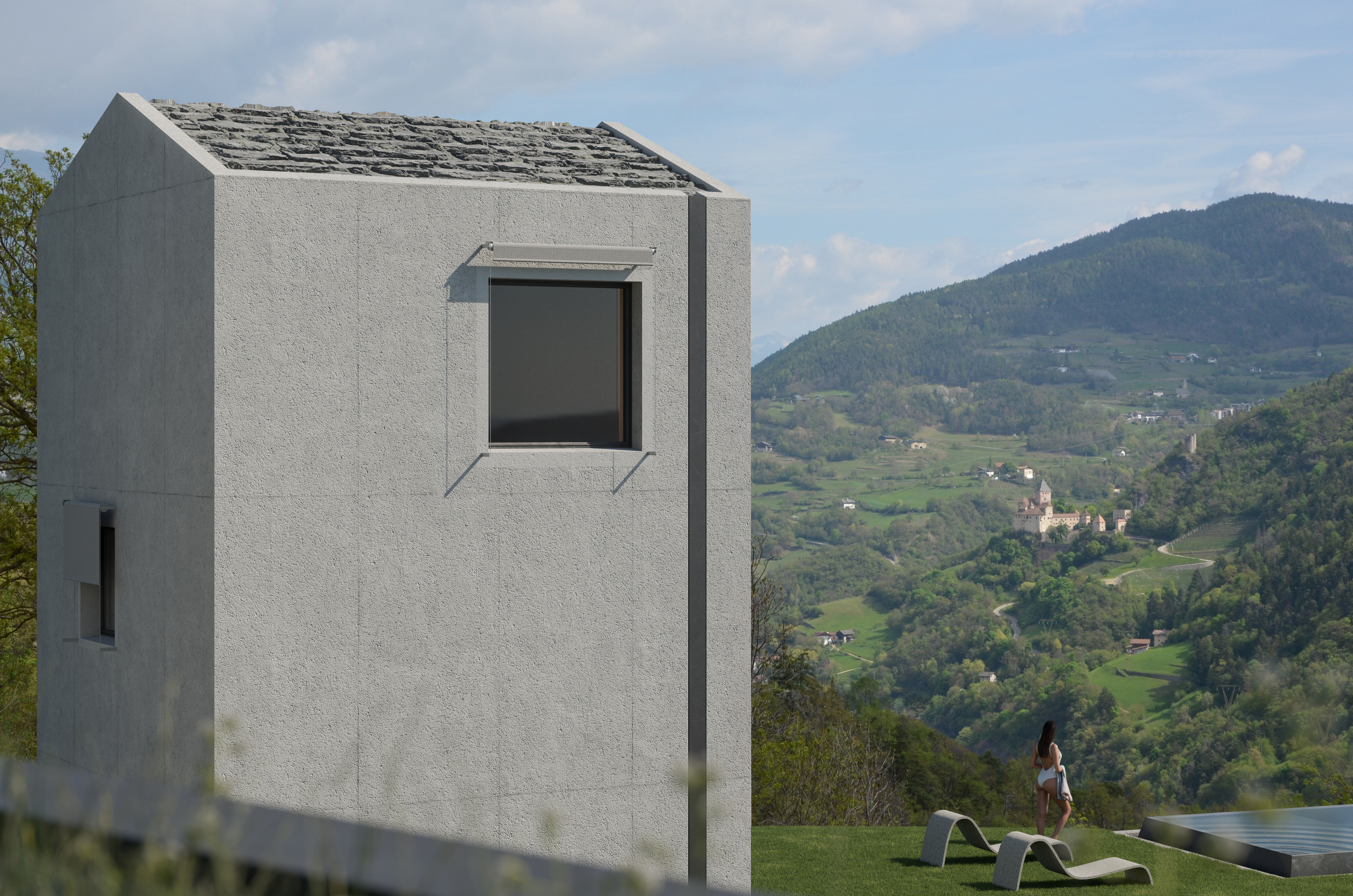 Landschaft Ritten — Val Mira