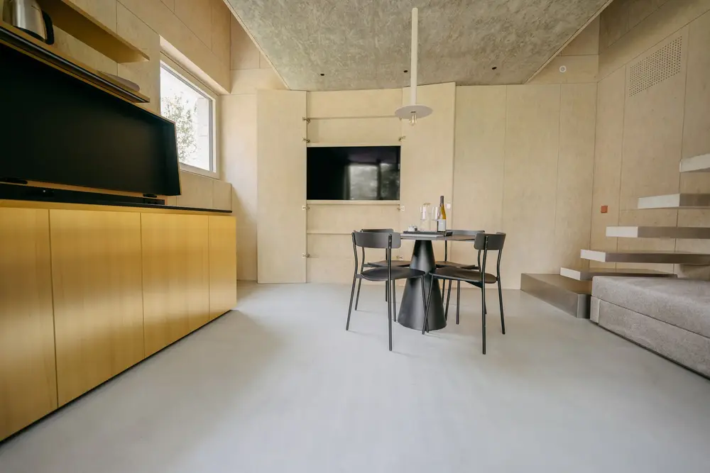 Klare Linien im Wohnraum